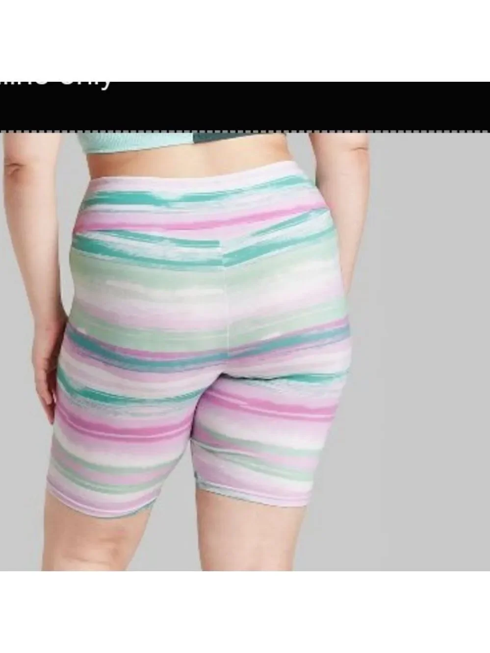 NWT  2 Pair Wild Fable Women's High-Rise Bike Shorts  Size M